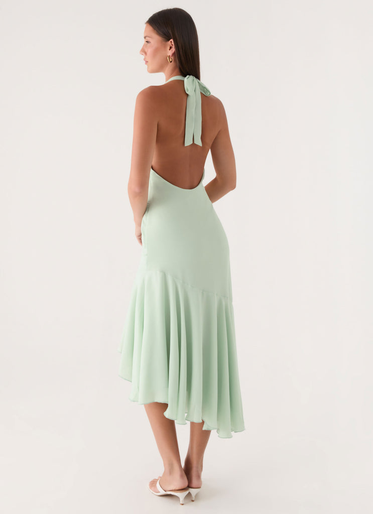 Darline Midi Dress - Pistachio