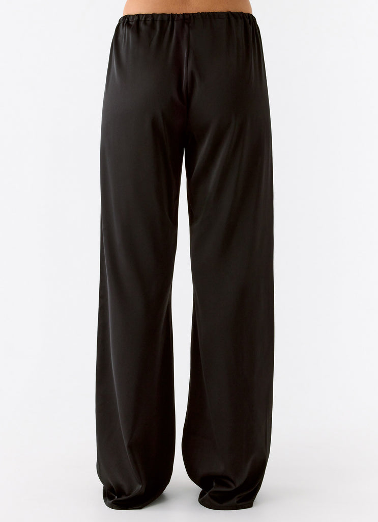 Deacon Low Rise Pants - Black