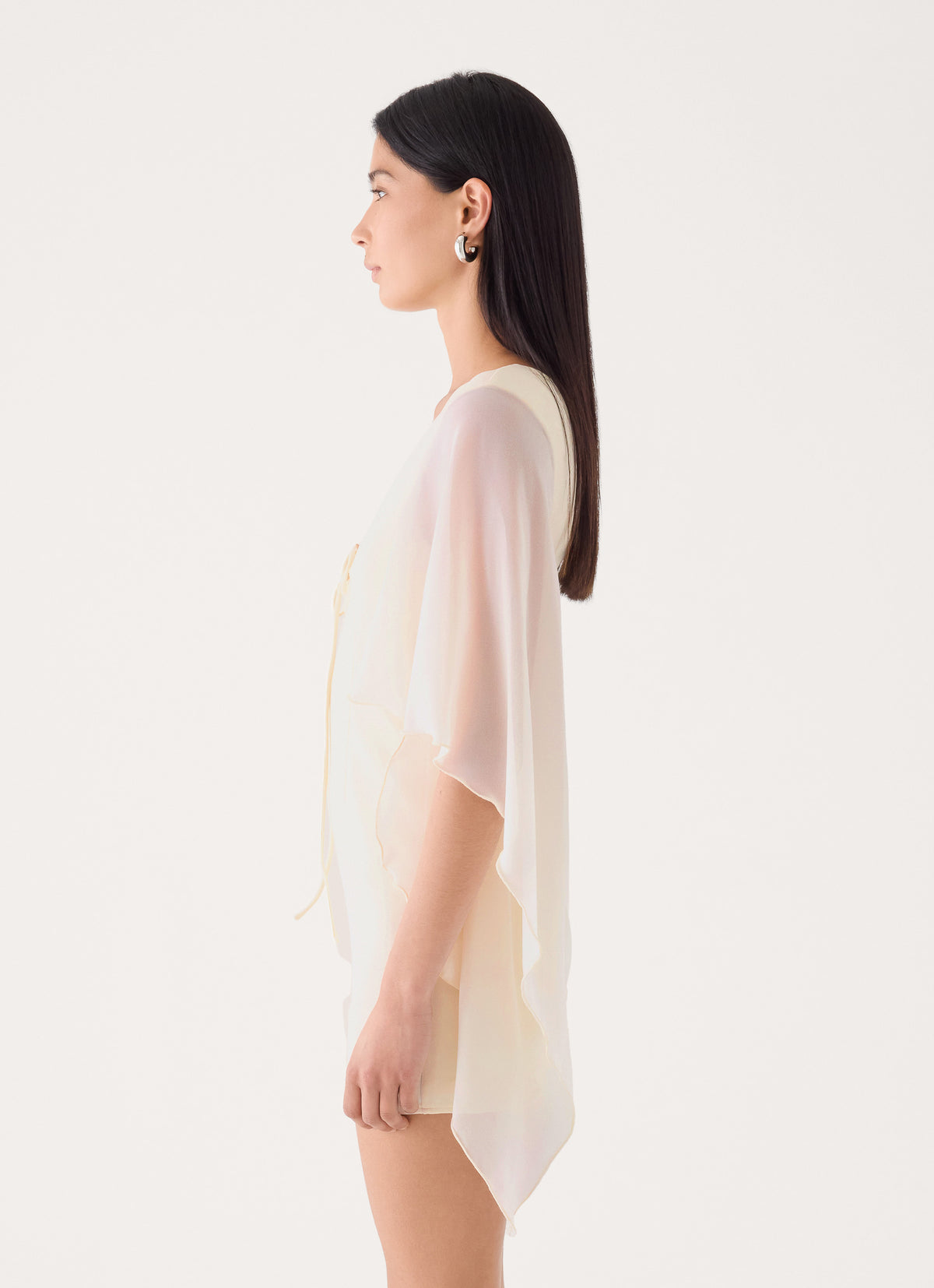 Delphina Mini Dress - Cream