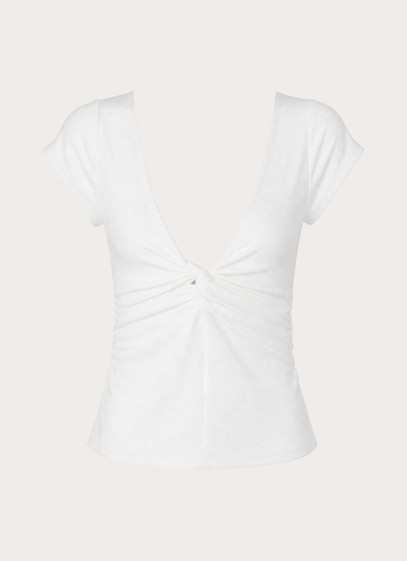 Derrie White Top - White
