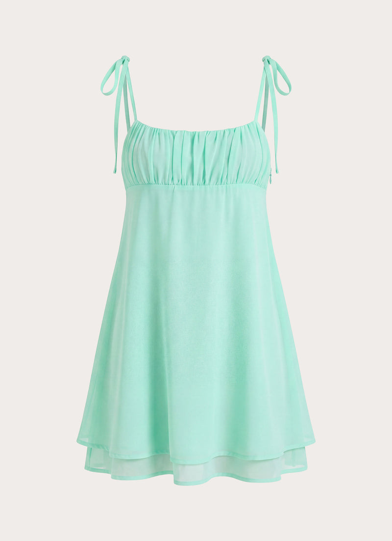 Ditzy Mini Dress - Mint