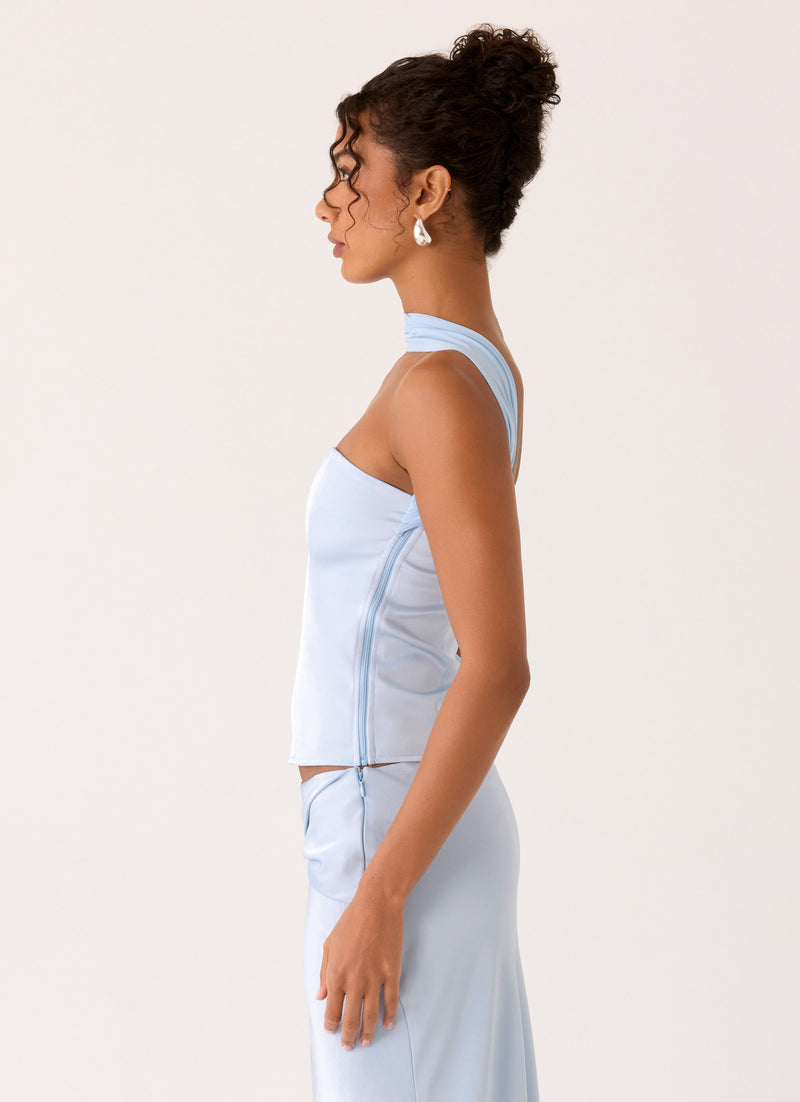 Do It Again Top - Blue