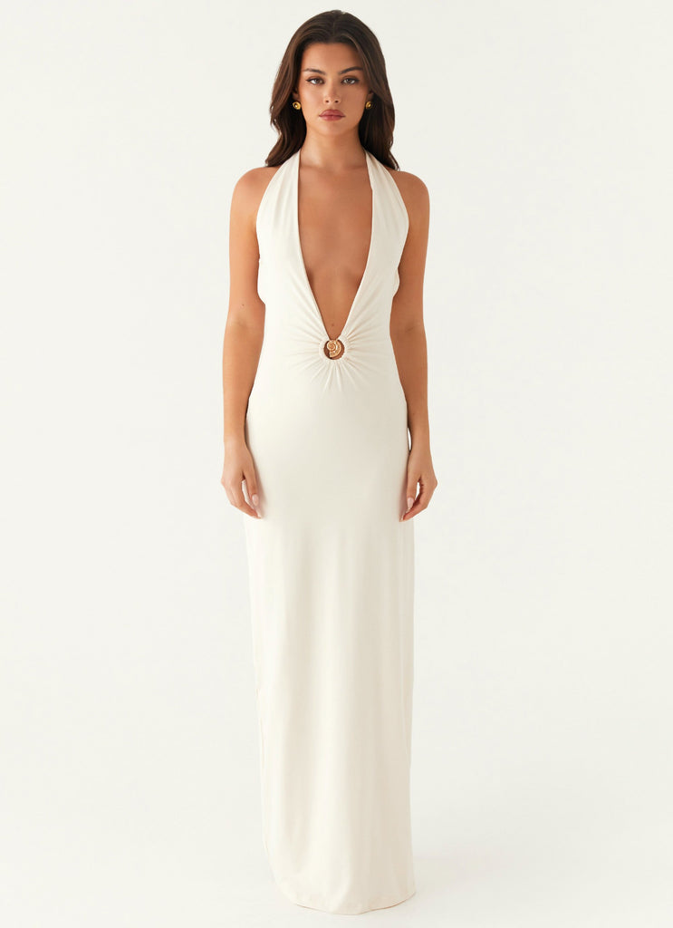 Dominica Maxi Dress - Ivory