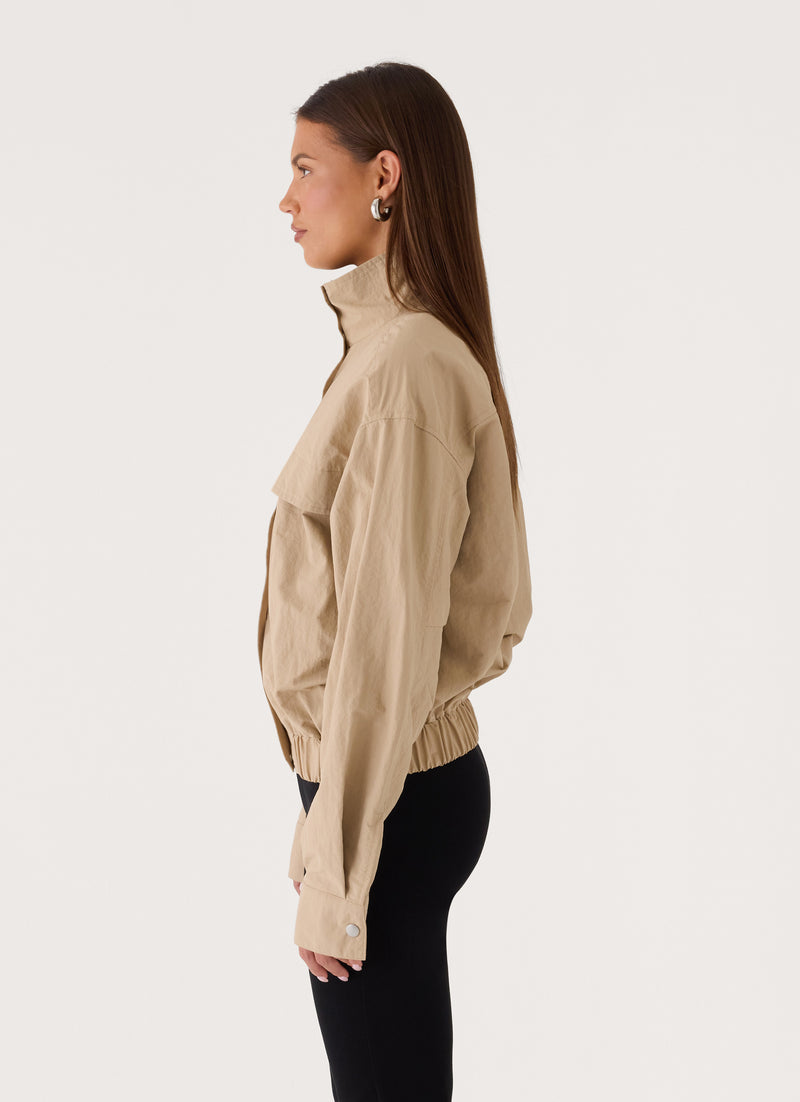 Dover Utility Jacket - Nude