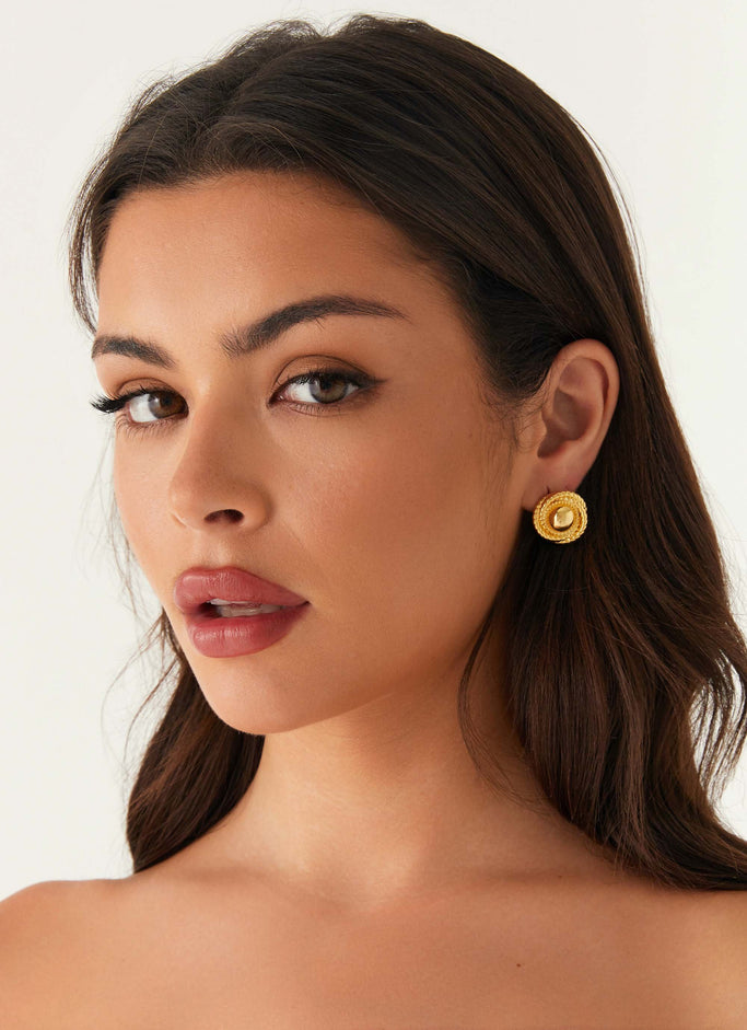 Effie Earrings - Gold