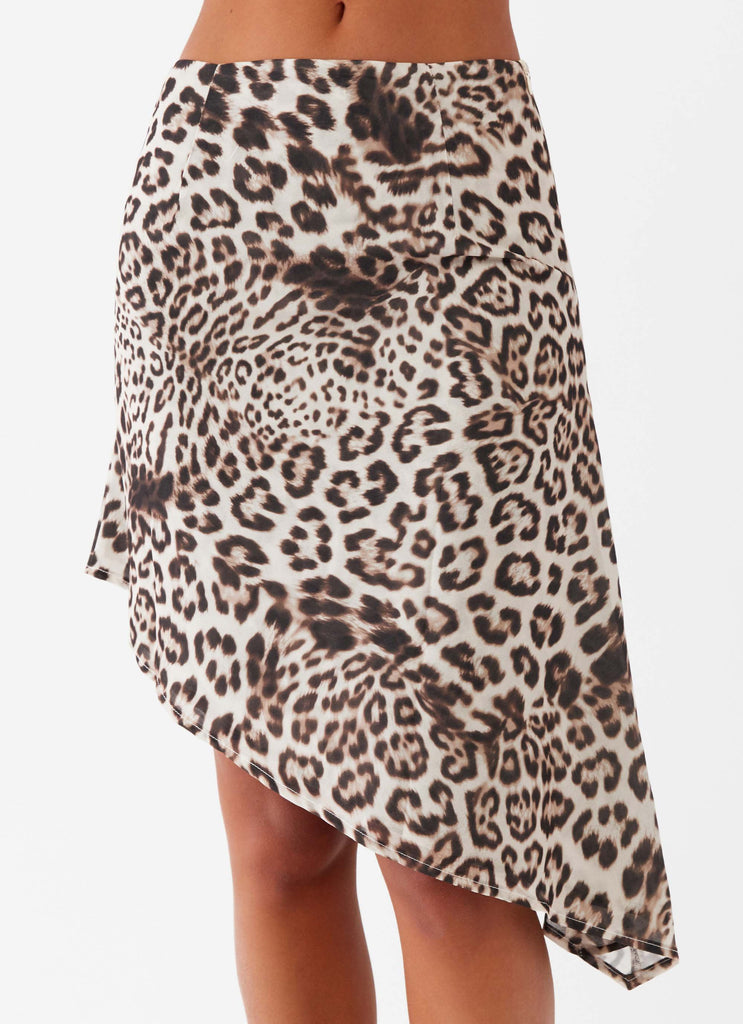 Elizabeth Midi Skirt Leopard