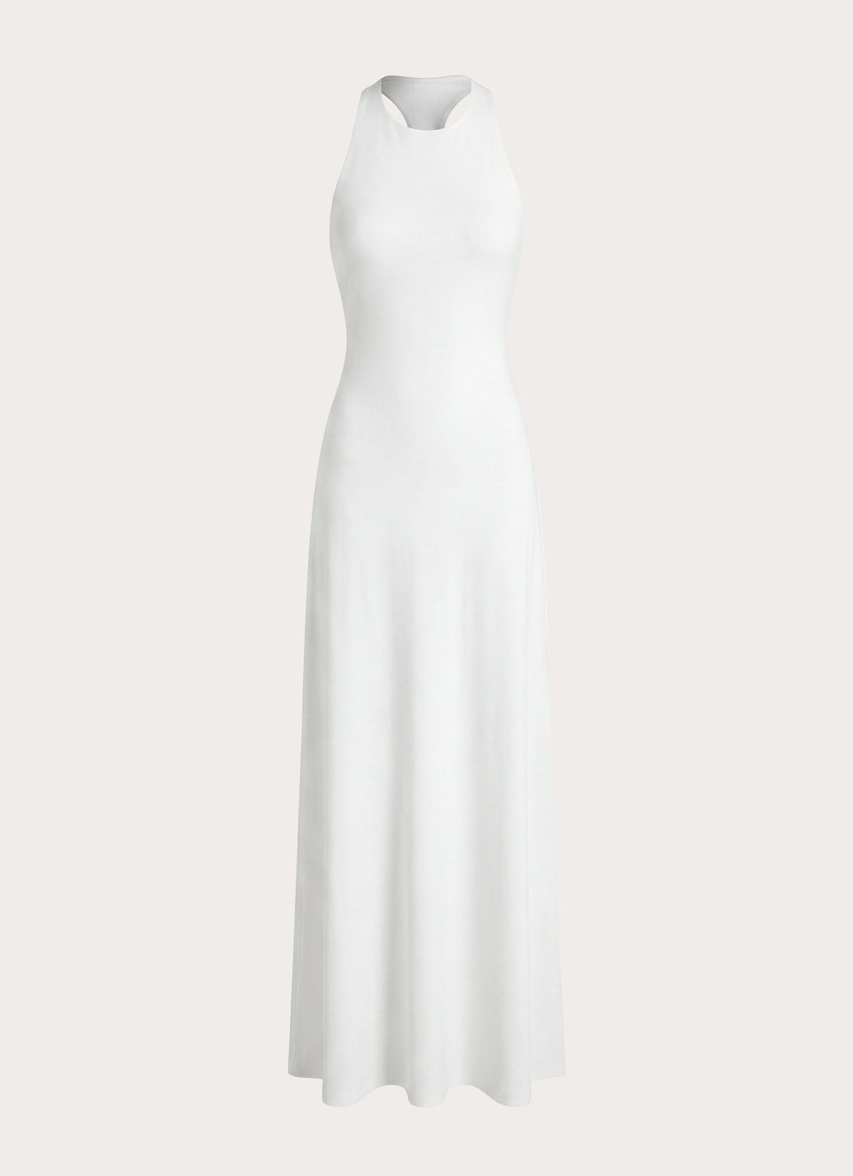 Elliah Cut Out Back Maxi Dress - White