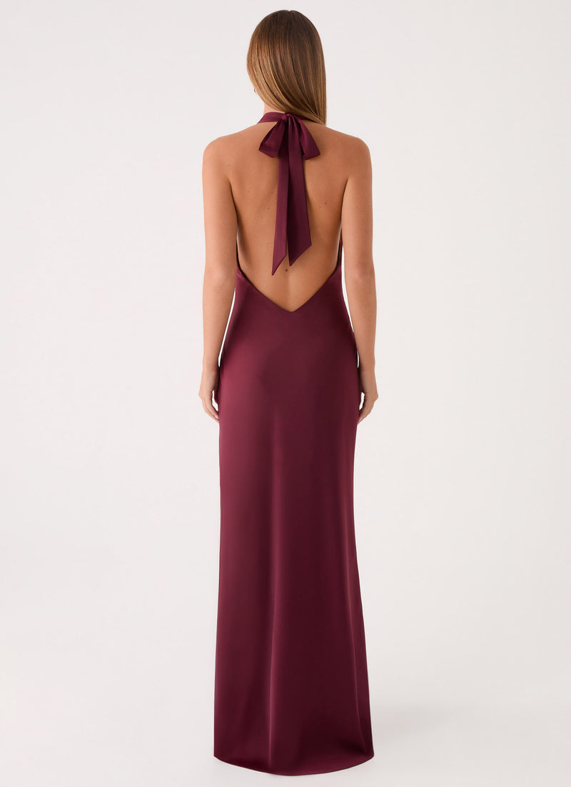 Eloise Maxi Dress - Plum