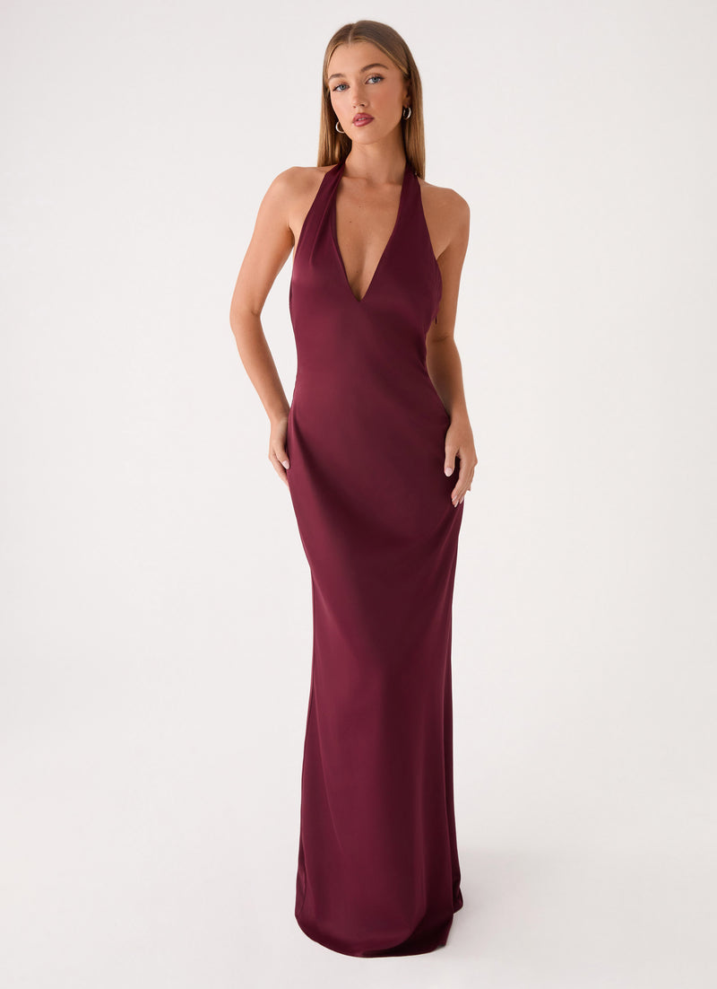 Eloise Maxi Dress - Plum
