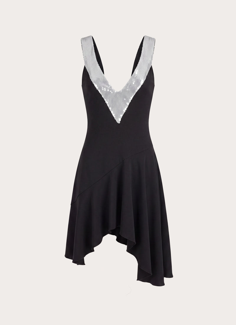 Eluna Midi Dress - Black