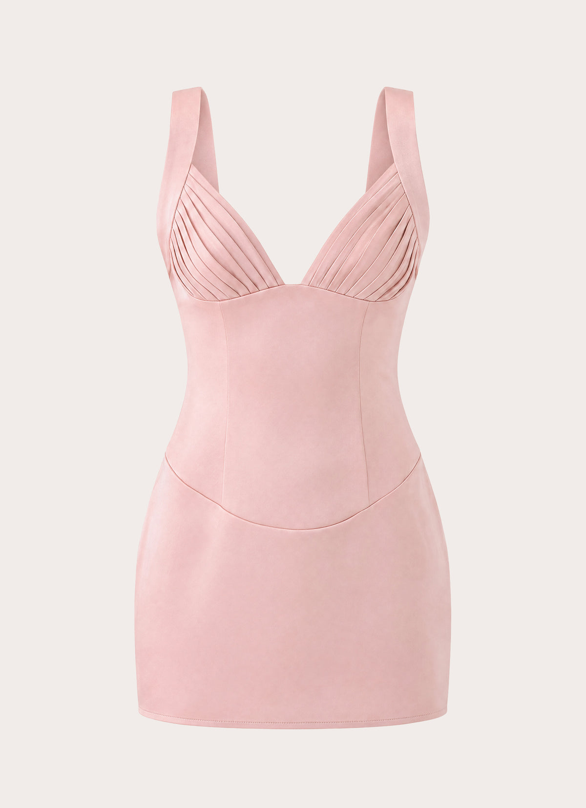 Elysa Mini Dress - Soft Pink