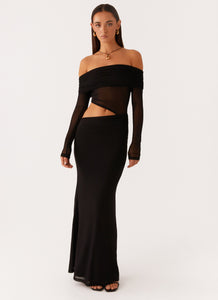 Emery Maxi Dress - Black