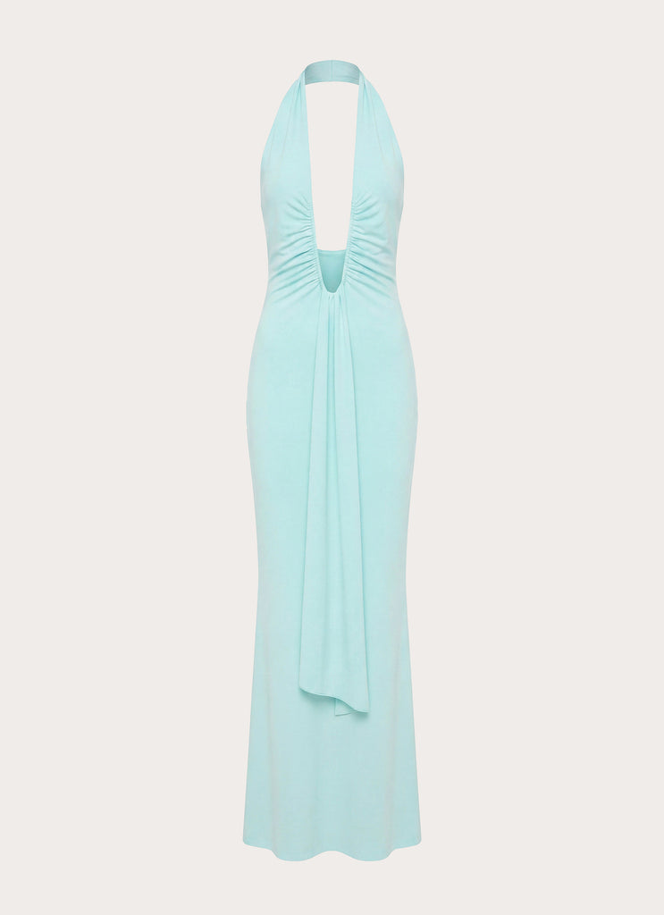 Emiliana Maxi Dress - Aqua