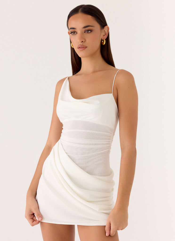 Eternal Energy Mini Dress - Ivory