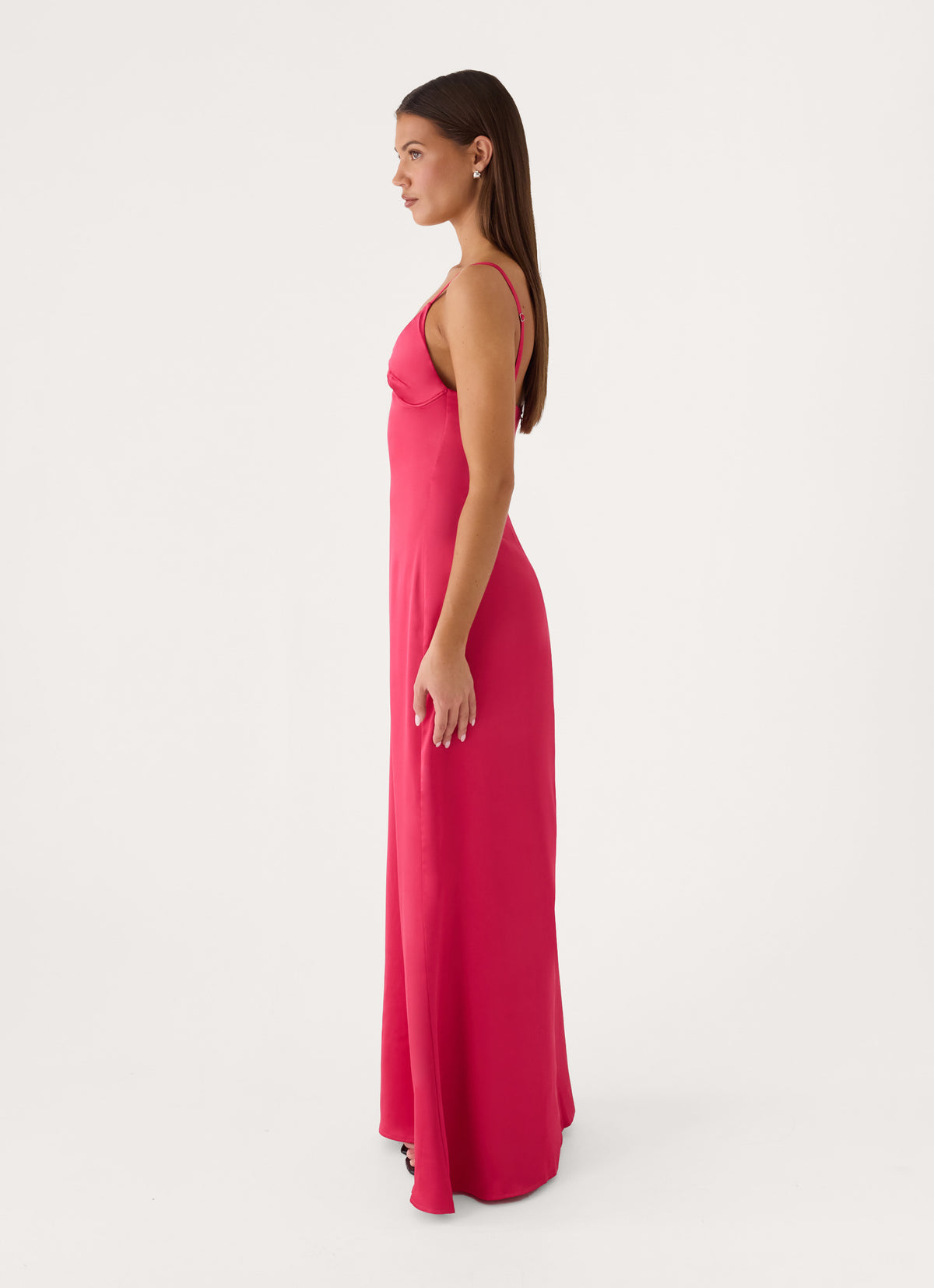 Faria Maxi Dress - Fuchsia