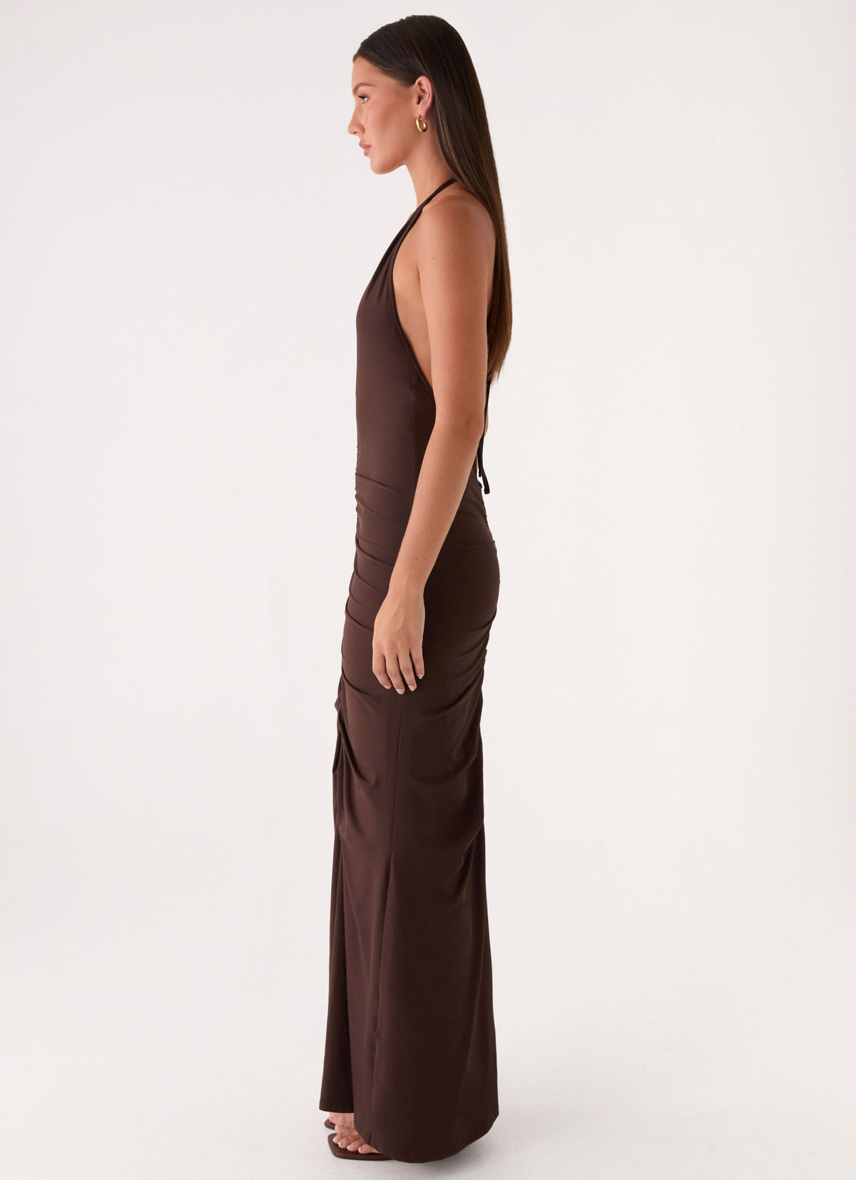 Feel My Rhythm Maxi Dress - Rose Taupe