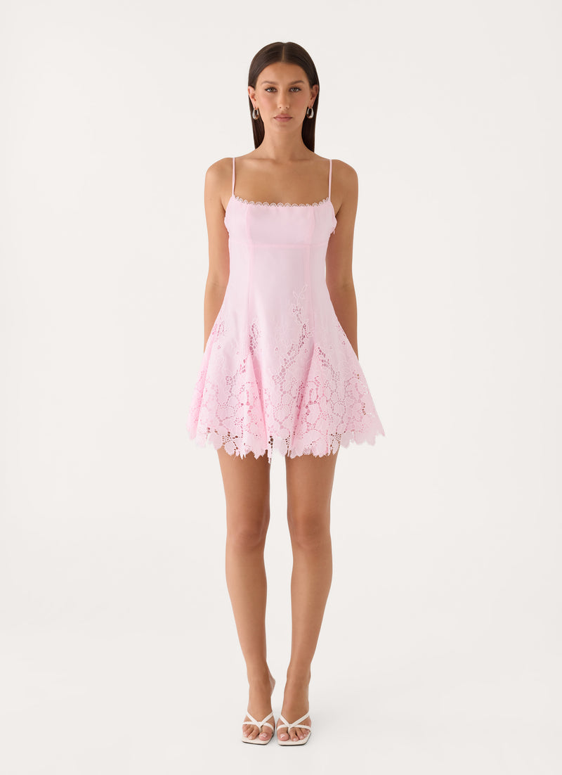 Florine Mini Dress - Pink