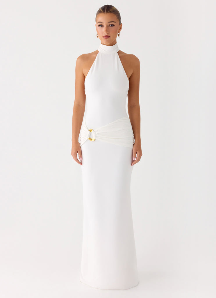 Forever Radiant Maxi Dress - White