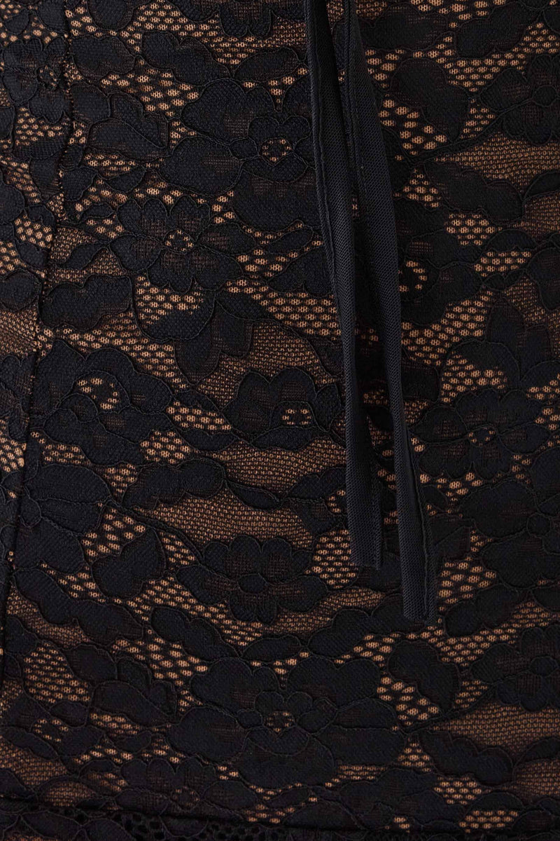 French Kiss Mini Dress - Black