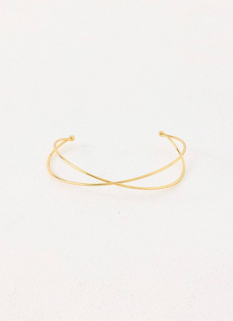 Glossy Hour Necklace - Gold