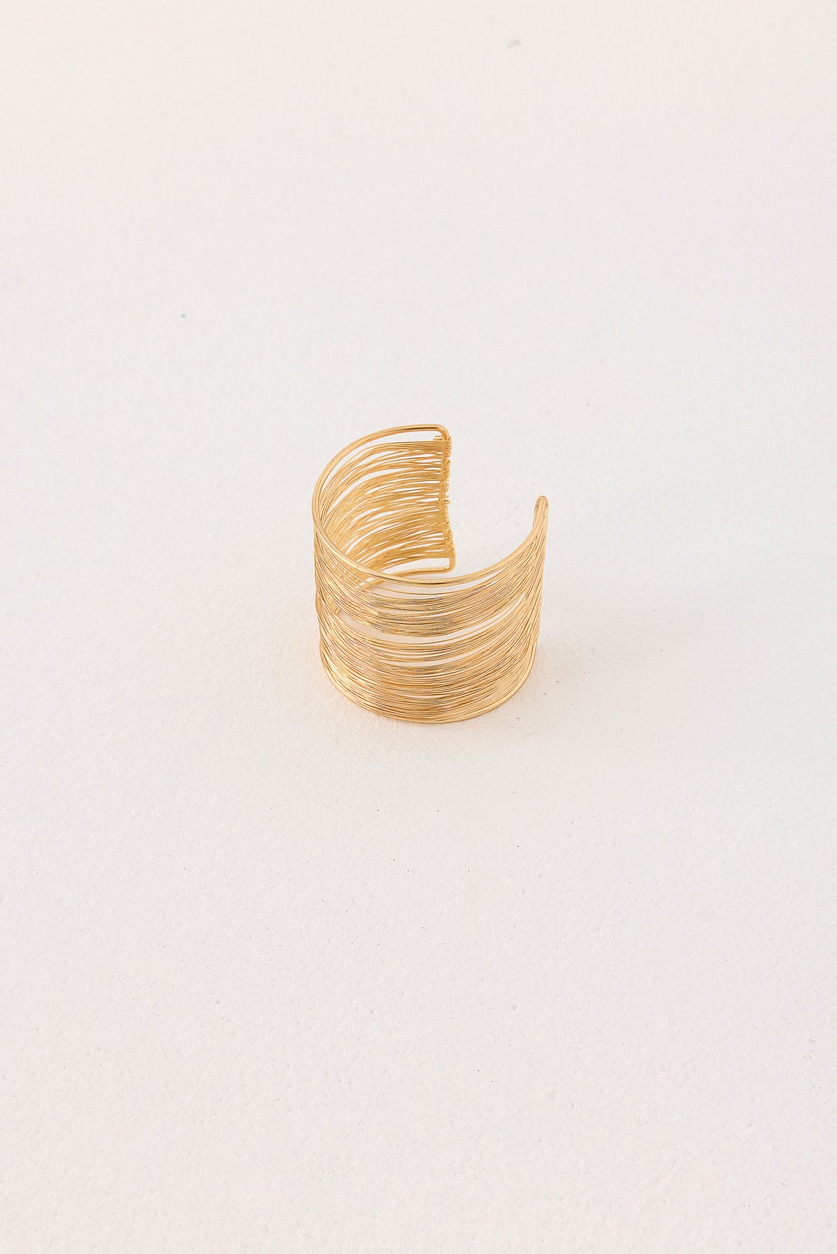 Golden Blur Arm Cuff - Gold