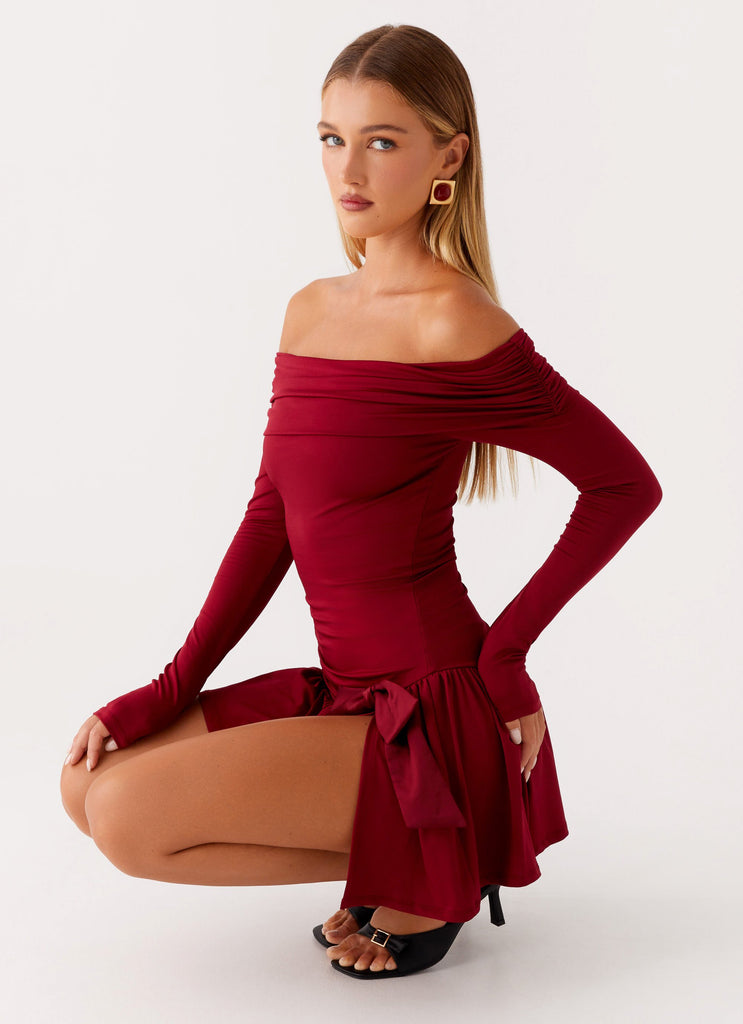 Grazia Mini Dress - Red