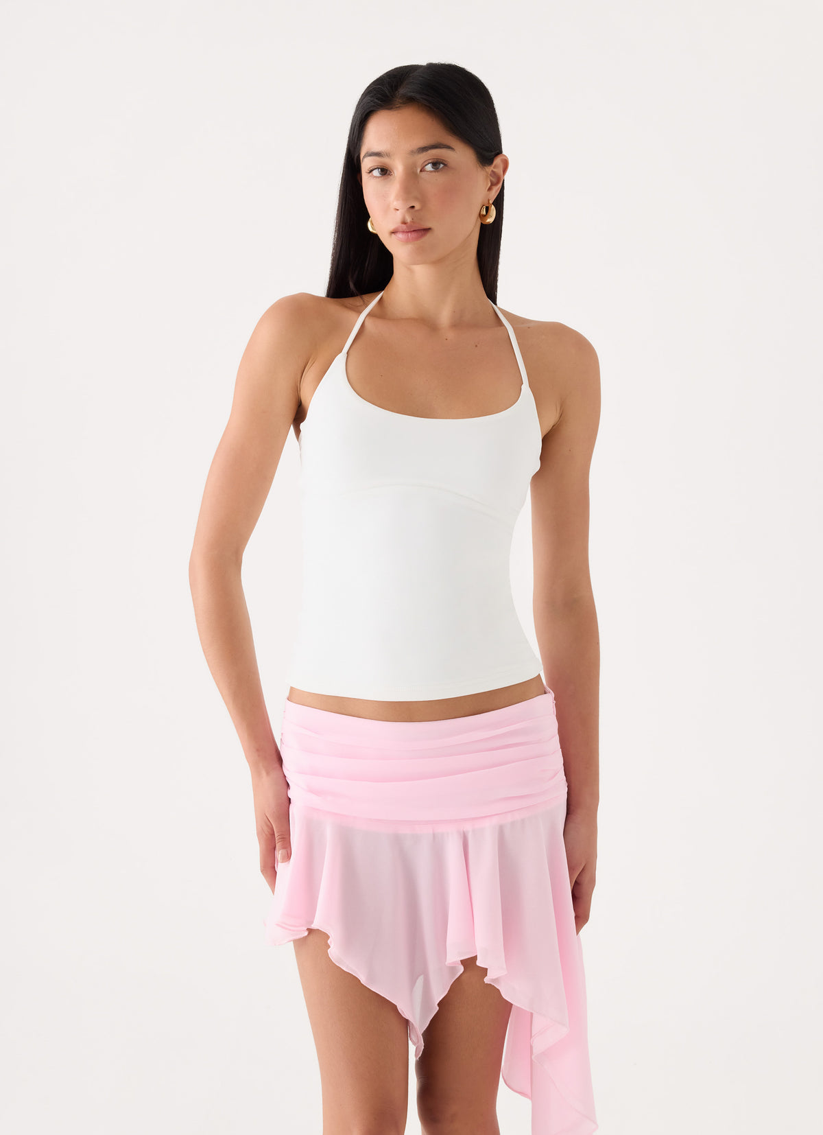 Halstana Mini Skirt - Pink