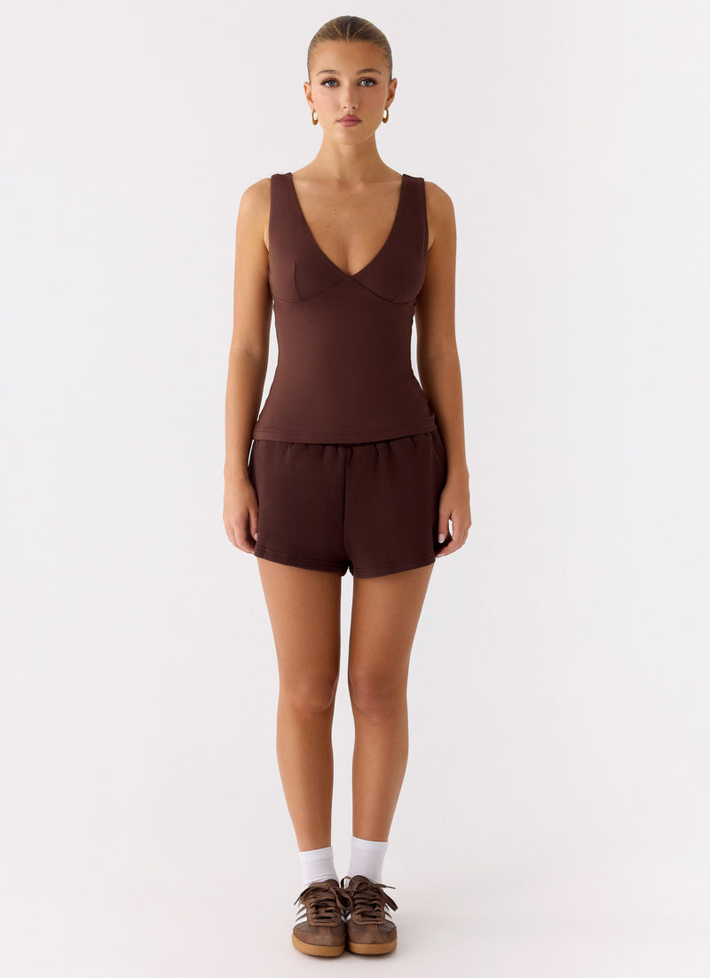 Hard To Tame Top - Chocolate