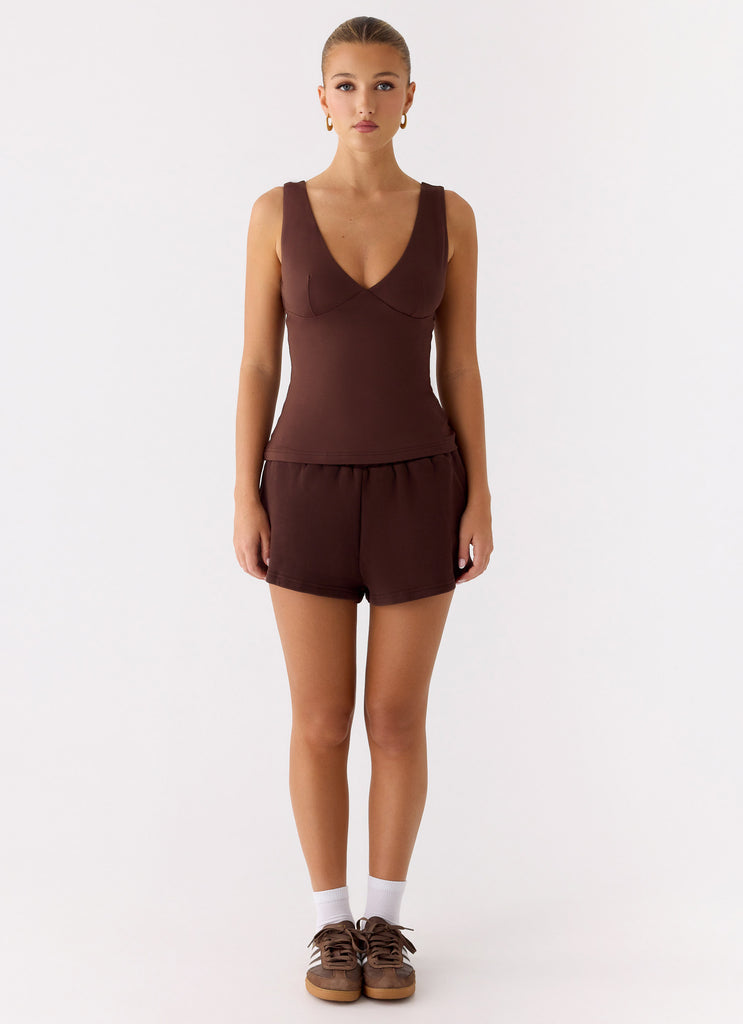 Hard To Tame Top - Chocolate