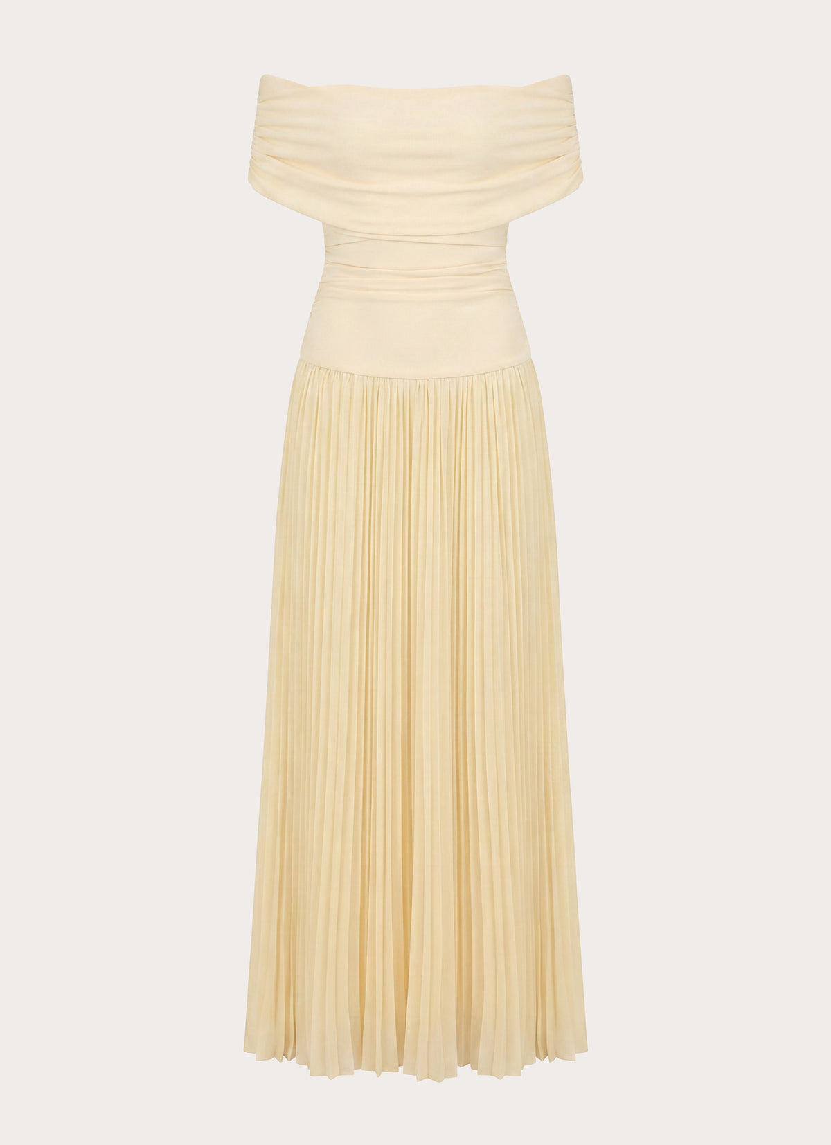 Harvest Sky Maxi Dress - Baby Yellow