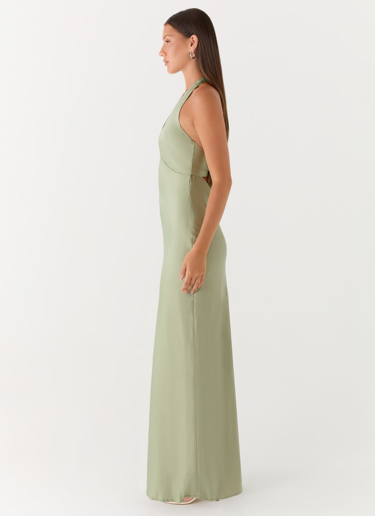 sage green bridesmaid dresses nz AW Alys Dress