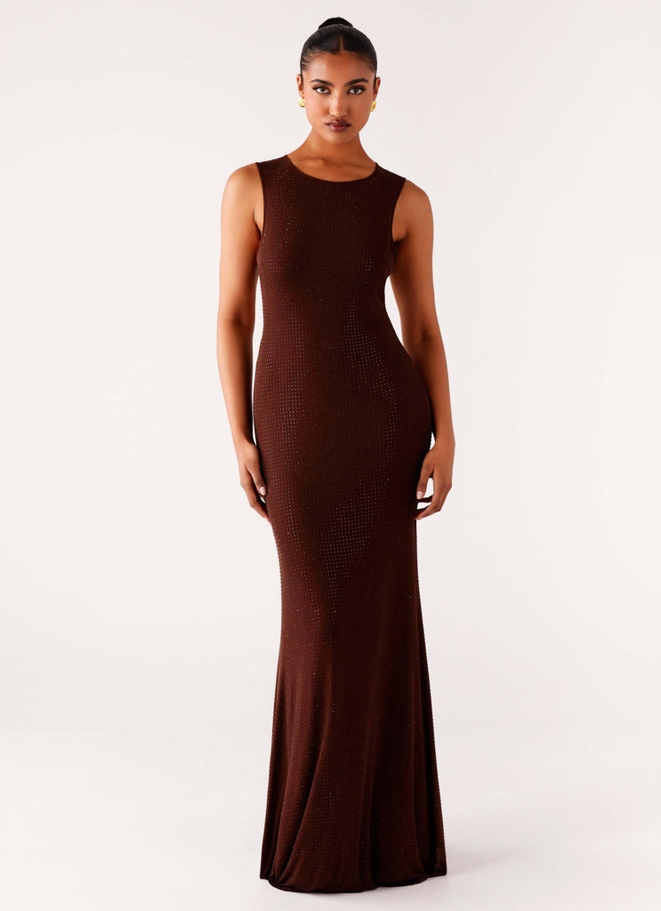 Hot Sequins Maxi - Chocolate