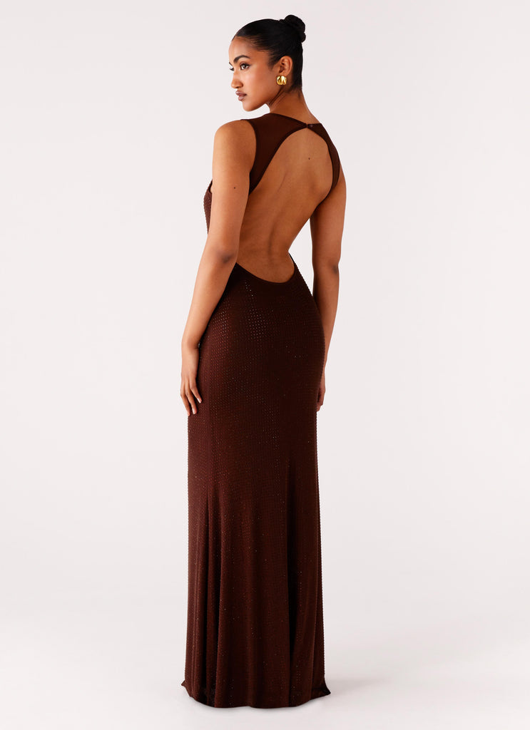 Hot Sequins Maxi - Chocolate