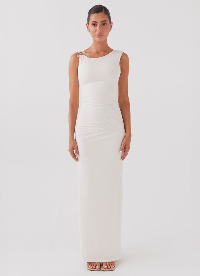 In Bloom Maxi Dress - Ivory