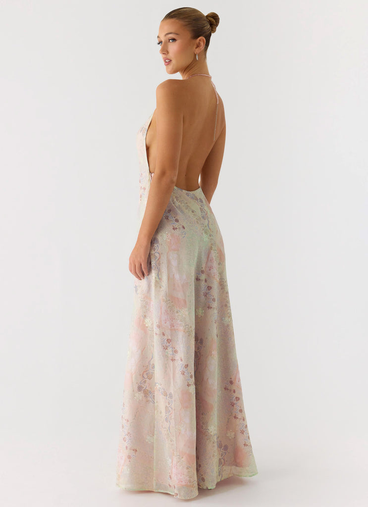 In The Sky Maxi Dress - Mystic Paisley
