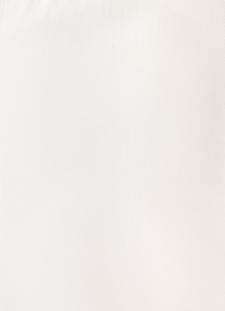 Indira Bustier Halter Top - White