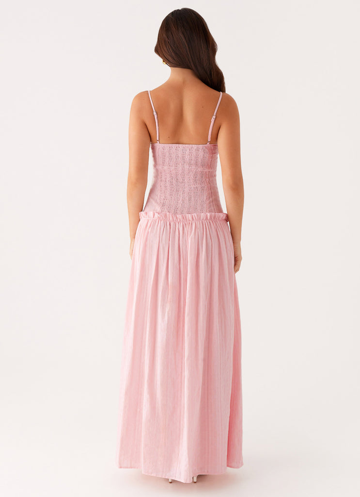 Jacinda Drop Waist Maxi Dress