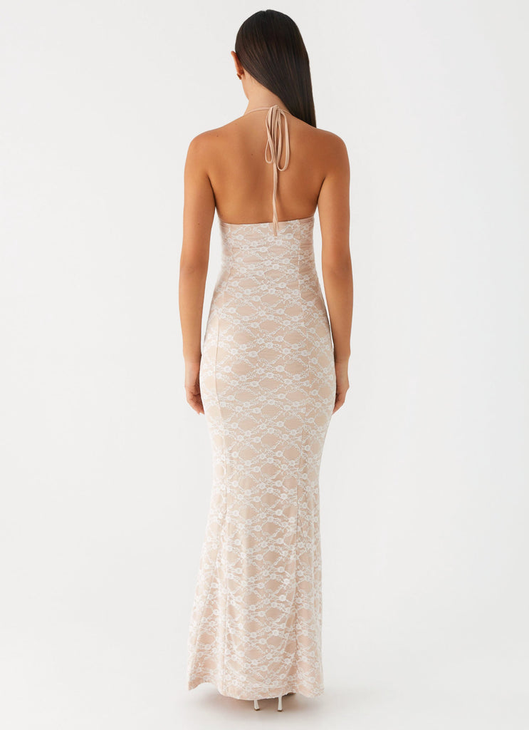 Jolina Lace Maxi Dress - White