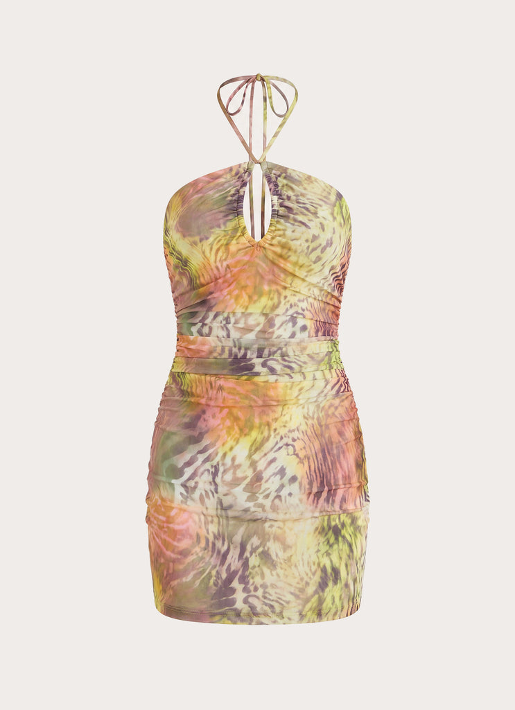 Just Right Mini Dress - Mystique Leopard