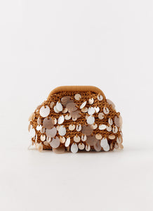 Kadence Clutch Bag - Natural