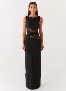 Karma Maxi Dress - Black