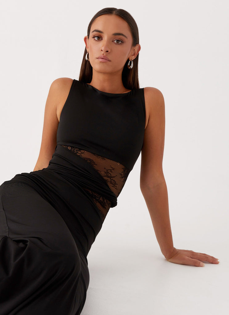 Karma Maxi Dress - Black