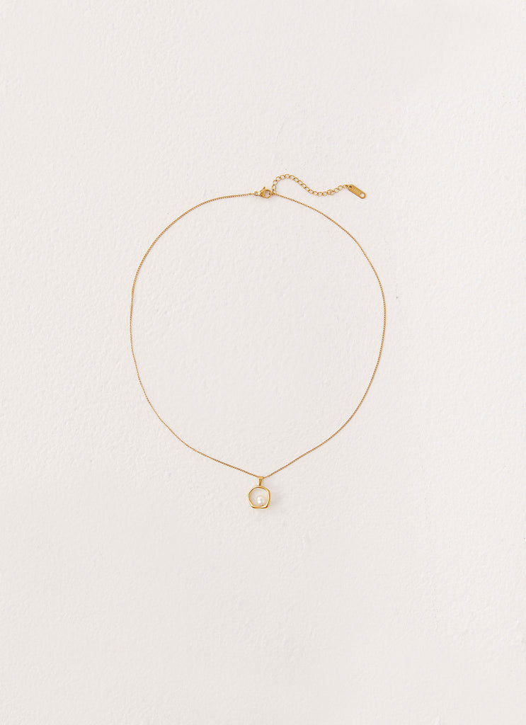Zania Necklace - Gold