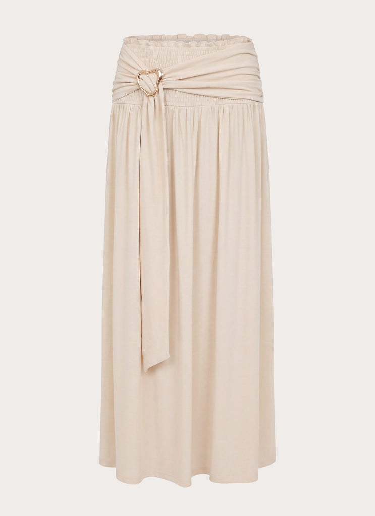 Kelli Hardware Maxi Skirt - Cream
