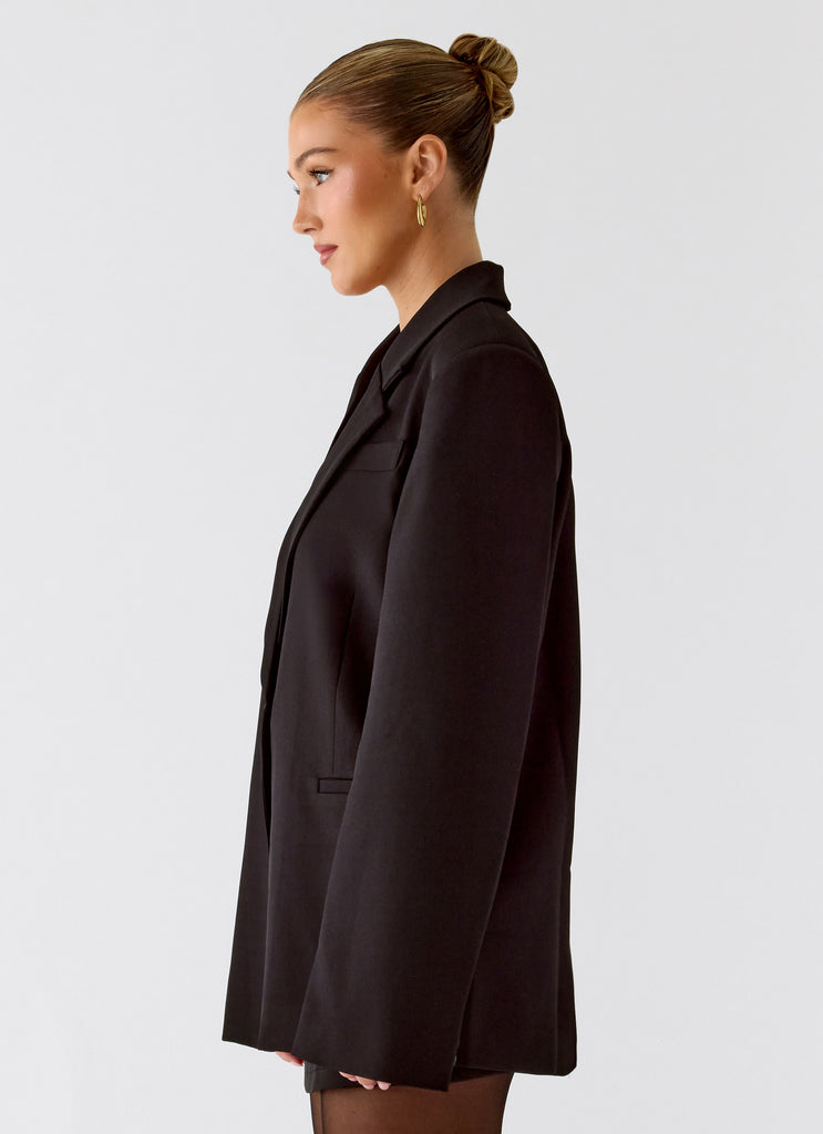 Kingston Oversized Blazer - Black