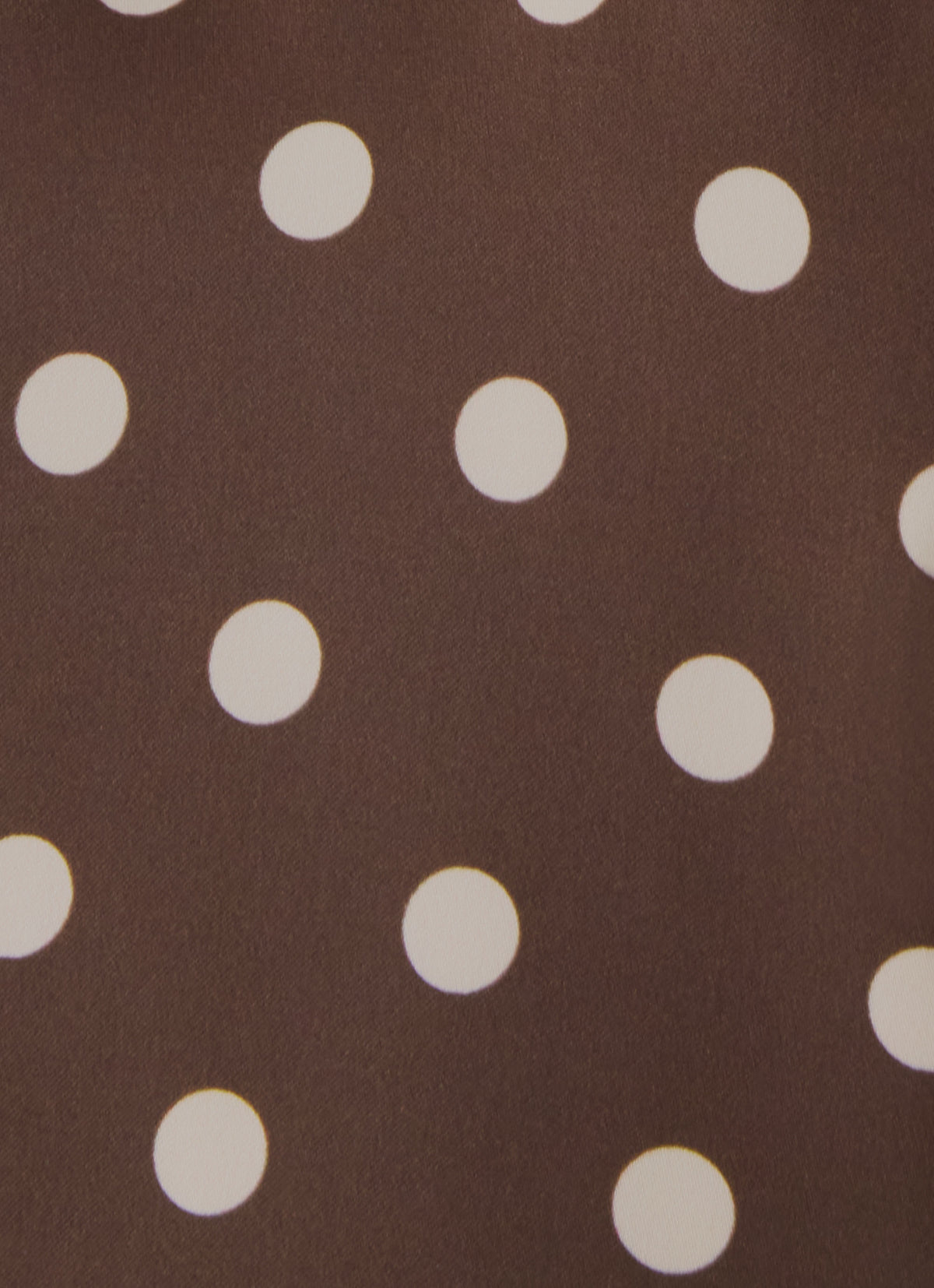 Klose Top - Brown Polka Dot