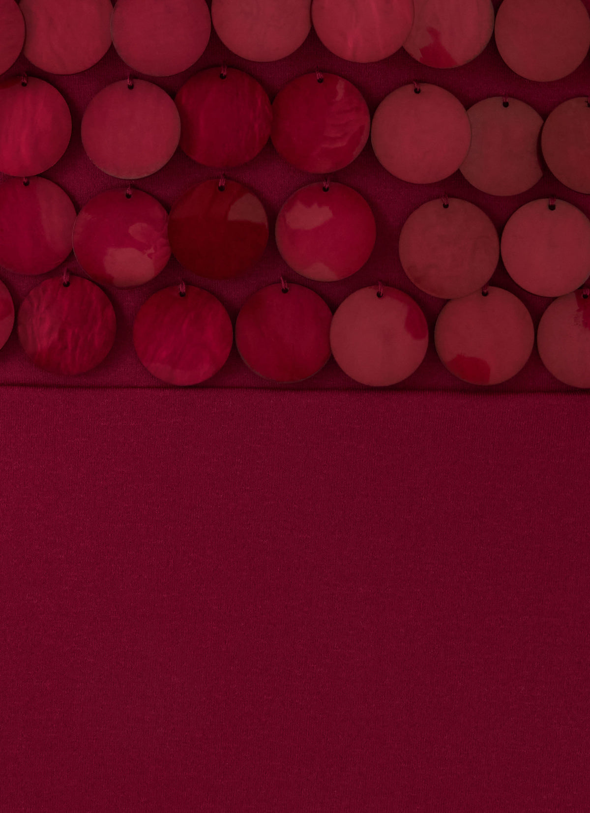 Kolisa Beaded Halter Maxi Dress - Burgundy