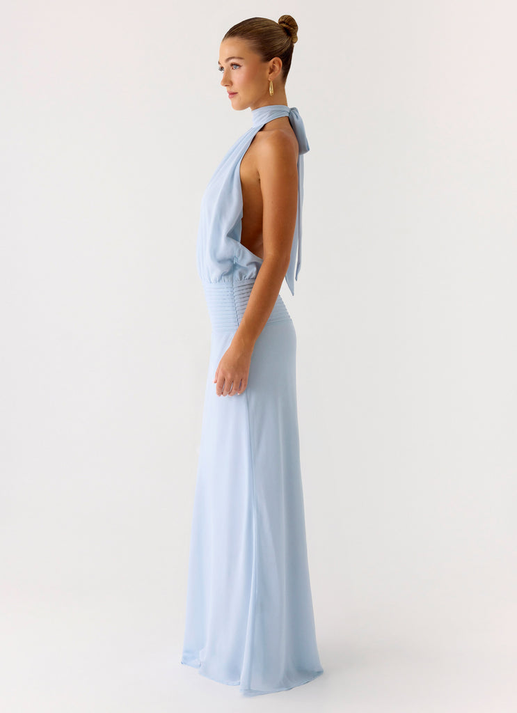 Lalia Maxi Dress - Pale Blue