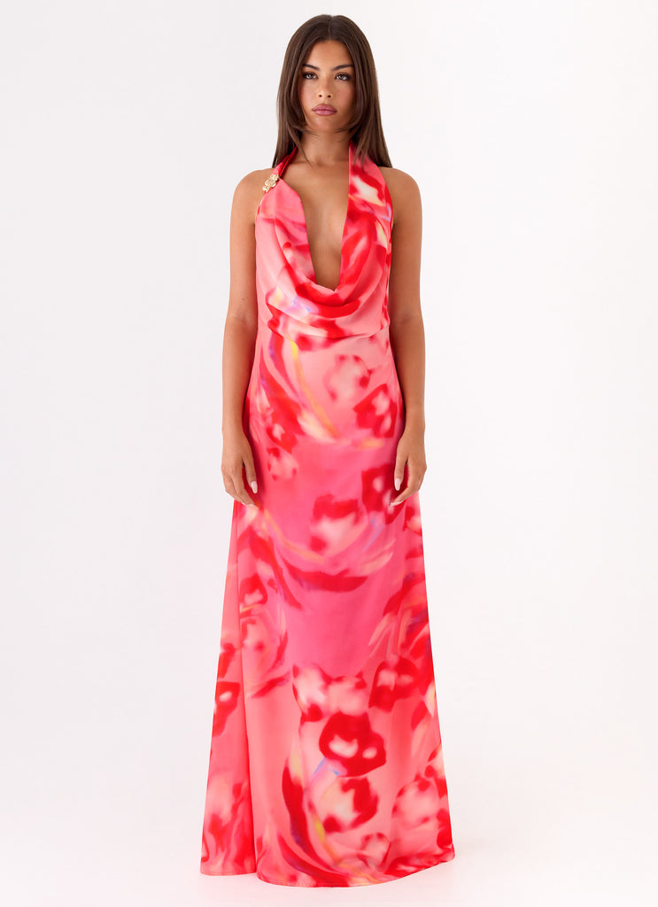Lalia Maxi Dress - Sun Blushed Bloom