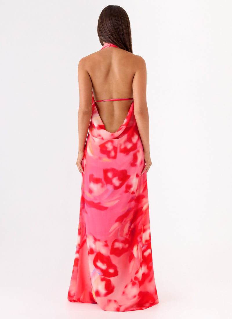 Lalia Maxi Dress - Sun Blushed Bloom